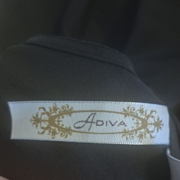 Adiva Black Ruffled Halter Top - Picture 2 of 16